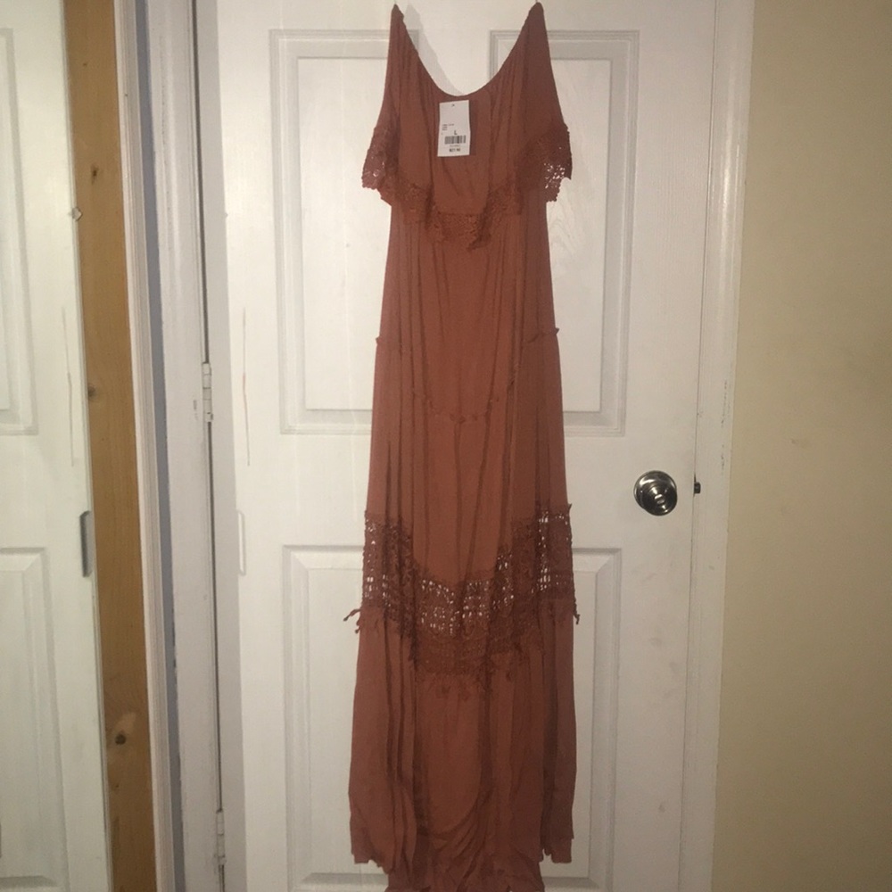 Rust colored maxi